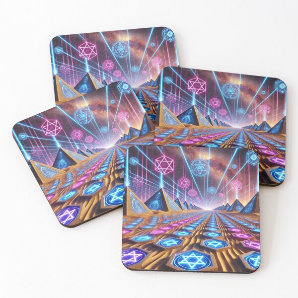 Item preview, "Celestial Hexagrams – The Infinite Pyramid Fields" designed and sold by Meta2Physical.