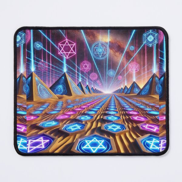 Item preview, "Celestial Hexagrams – The Infinite Pyramid Fields" designed and sold by Meta2Physical.