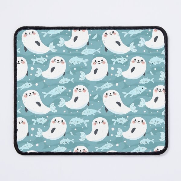 Item preview, Chubby Seal fish Pattern designed and sold by palaco210.