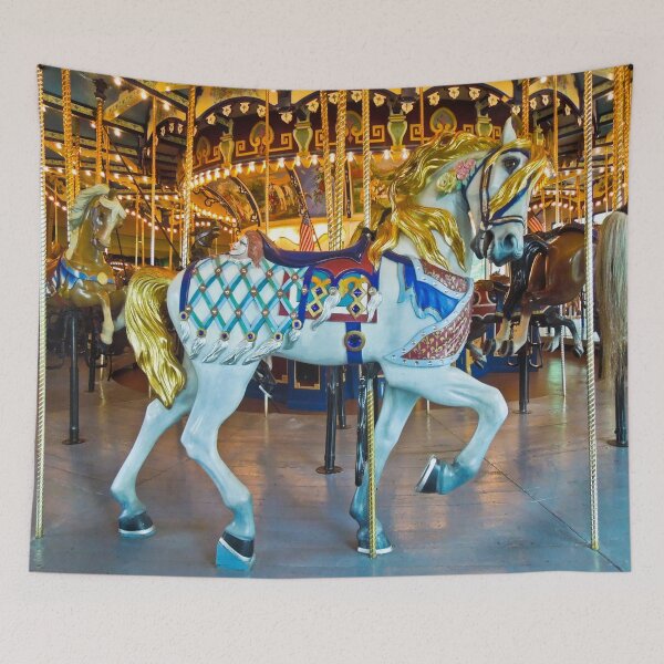 Item preview, Historic Carousel Horse 2 designed and sold by ginawaltersdorf.