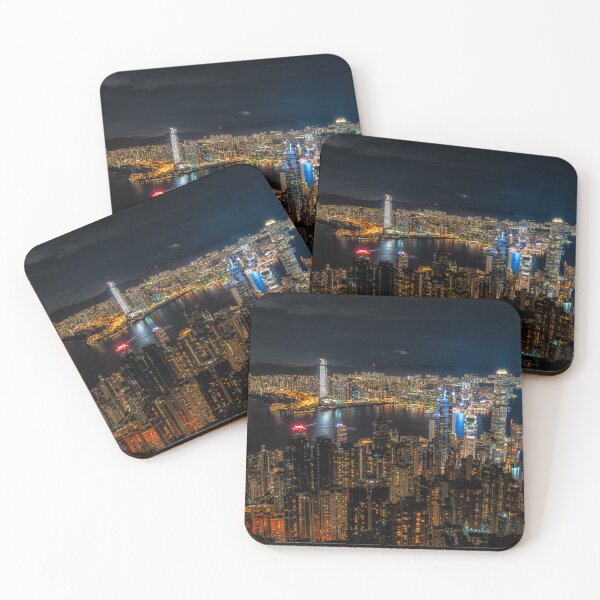 Item preview, Hong Kong Night View from Victoria Peak designed and sold by aaronchoi.