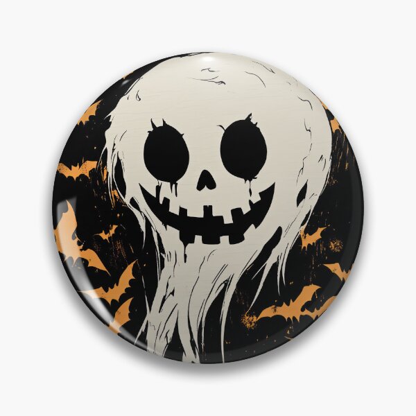 Item preview, A Haunting Halloween Ghostly Grin  designed and sold by harmonicllc.