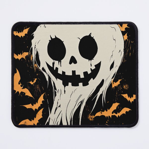 Item preview, A Haunting Halloween Ghostly Grin  designed and sold by harmonicllc.