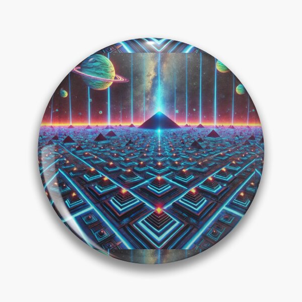 Item preview, "Infinite Pyramid Fields – The Stereographic Mysteries of the Cosmos" designed and sold by Meta2Physical.