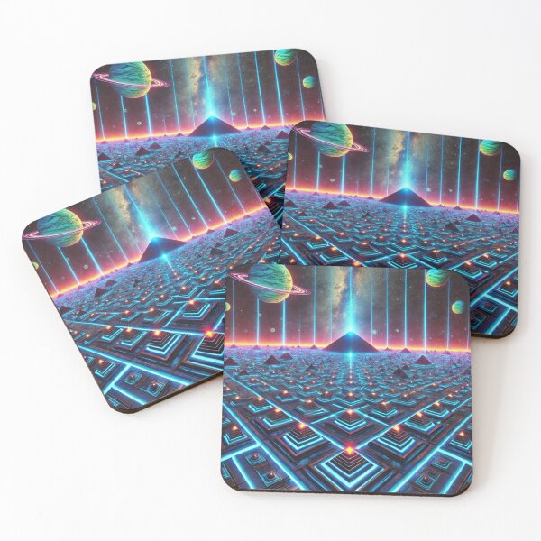 Item preview, "Infinite Pyramid Fields – The Stereographic Mysteries of the Cosmos" designed and sold by Meta2Physical.