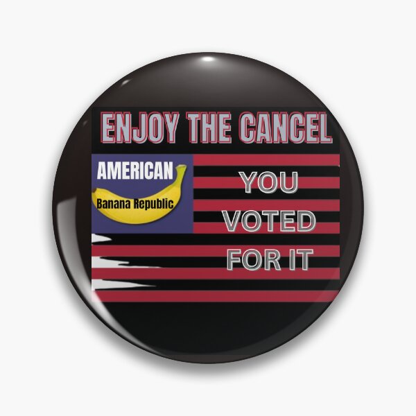 Item preview, "American Banana Republic Flag - You Voted For It! Bold Political Statement" designed and sold by Mrpalaad.