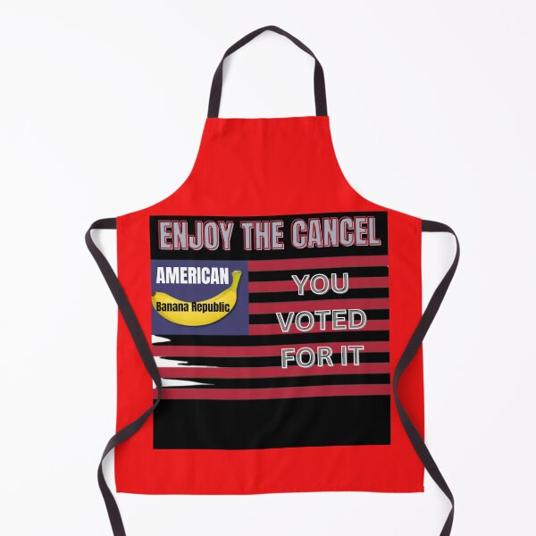 Item preview, "American Banana Republic Flag - You Voted For It! Bold Political Statement" designed and sold by Mrpalaad.