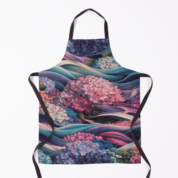 Item preview, Hydrangea Wave Pattern – Elegant Floral Design, Hydrangea Waves in Soft Colors, Perfect for Home Décor, Textile Design, Stationery, and Fabric, Chic and Stylish Floral Motif designed and sold by 21 Tulips.
