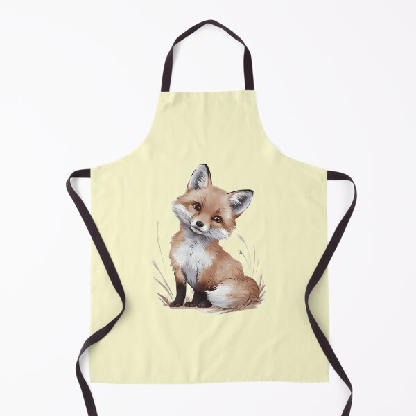 Artikelvorschau, Ein süßer, neugieriger Fuchs entworfen und verkauft von Idea-Artwork.