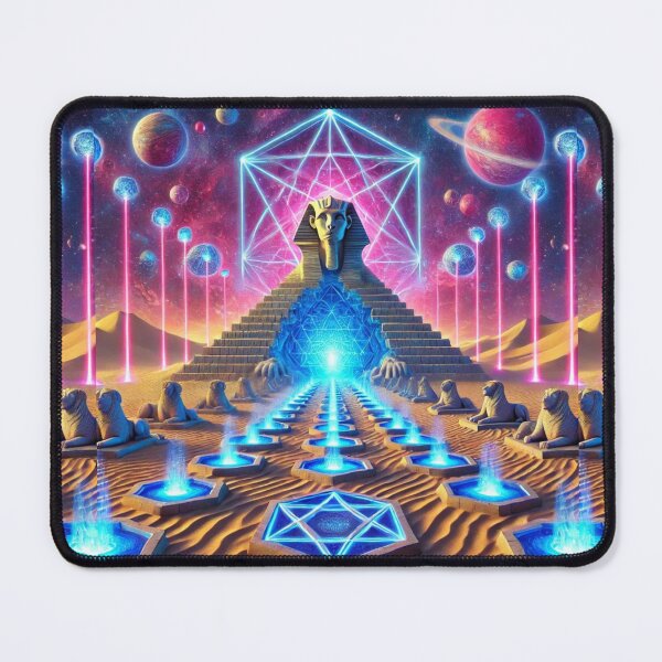 Item preview, "Celestial Pyramid of Infinite Knowledge – A Gateway to Cosmic Wonders" designed and sold by Meta2Physical.