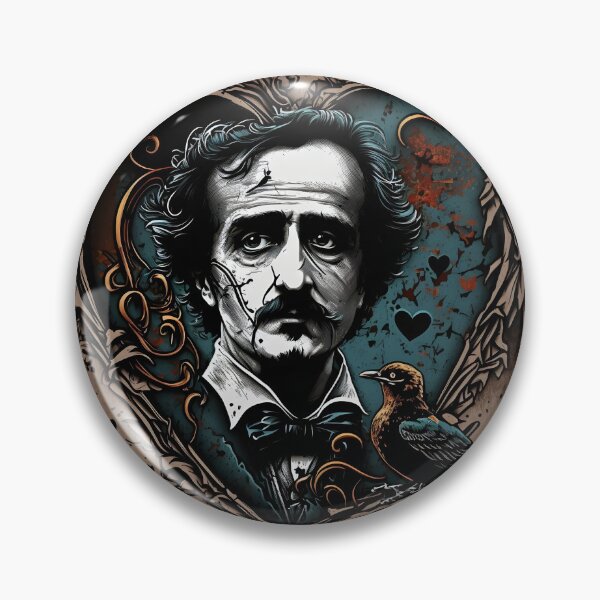 Item preview, Edgar Allan Poe Famoso escritor estadounidense Poeta El cuervo designed and sold by scooterbaby.