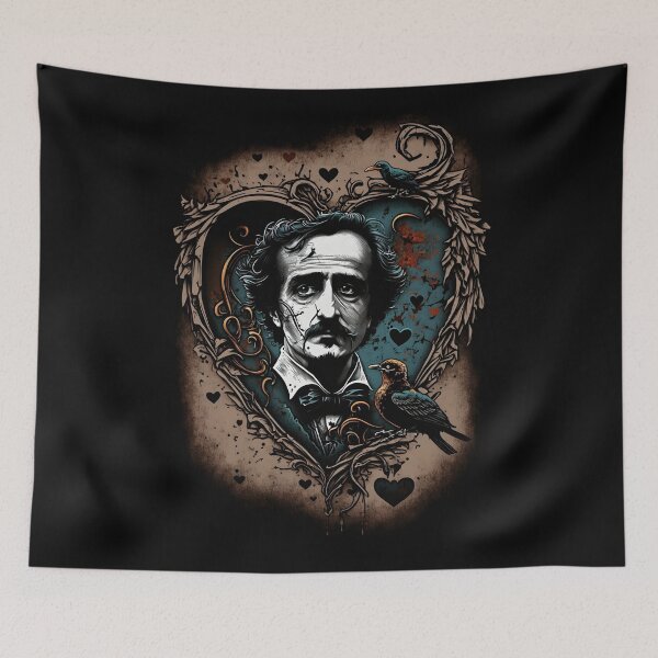 Item preview, Edgar Allan Poe Famous American Writer Poet The Raven designed and sold by scooterbaby.