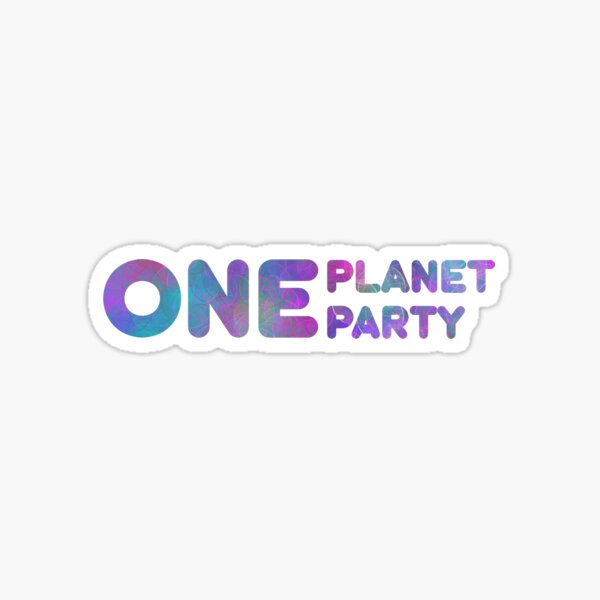 Artikel-Vorschau von Ein Planet, eine Party, designt und verkauft von leighlow24-0.