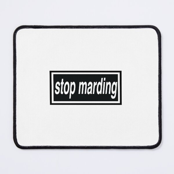 Item preview, Oasis Matty Healy Stop Marding designed and sold by DogWaffle.