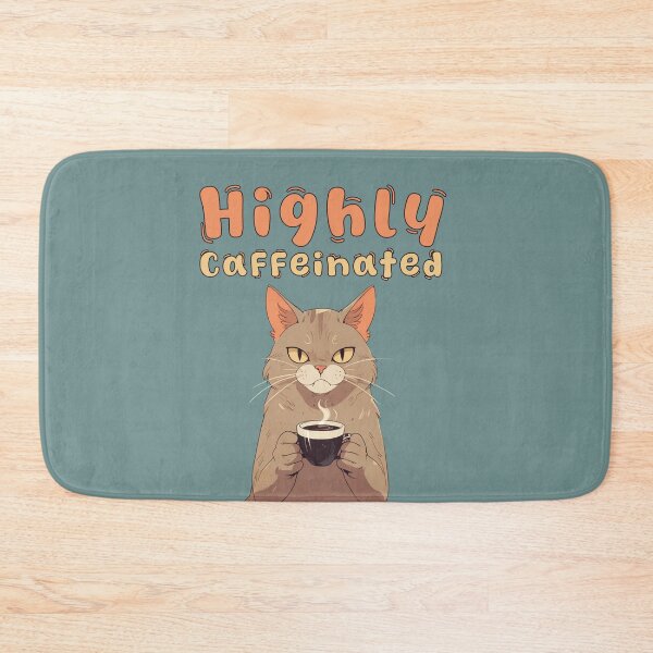 Item preview, Highly Caffeinated Kitty designed and sold by La Loca.