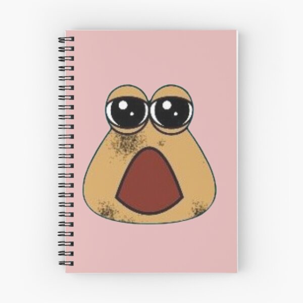 Item preview, Neglected Pou uwu Poor Baby Brown Alien Mobile Pet Sad Eyes designed and sold by Neesu.