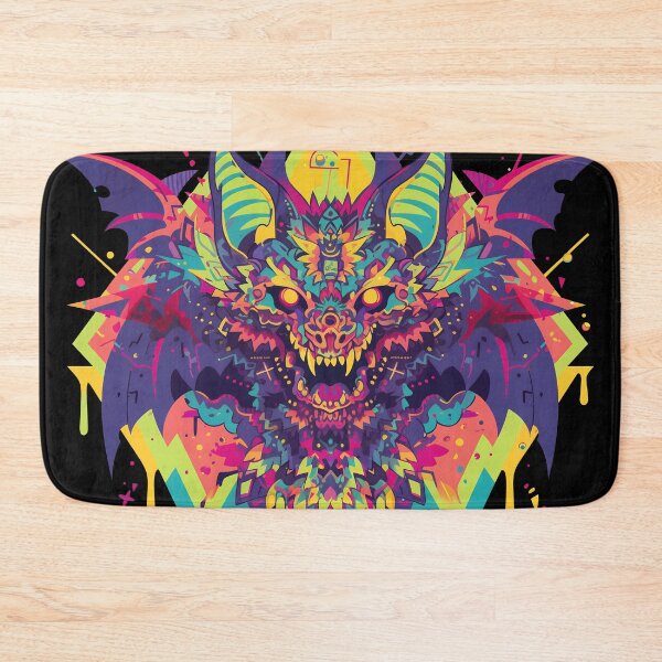 Item preview, Vivid Contemporary Pop Art Vampire Bat designed and sold by Artsy Sharky.