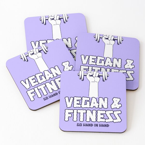 Item preview, Vegan & Fitness Go hand in hand designed and sold by AlohaIslandVibe.