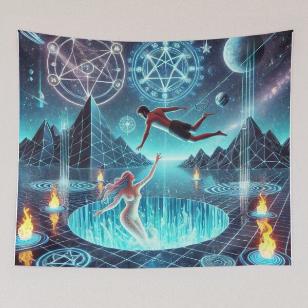 Item preview, Rescue Through the Portal – A Siren's Call Across the Cosmos designed and sold by Meta2Physical.