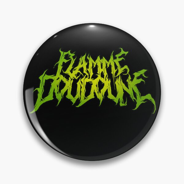 Item preview, Flame Down Jacket - Green slime logo designed and sold by Espheros.