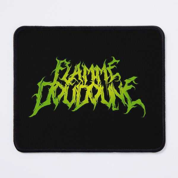 Item preview, Flame Down Jacket - Green slime logo designed and sold by Espheros.