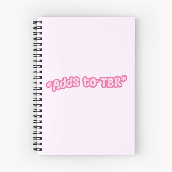 Item preview, Adds to TBR (to be read) pink designed and sold by SnugbugStudios.