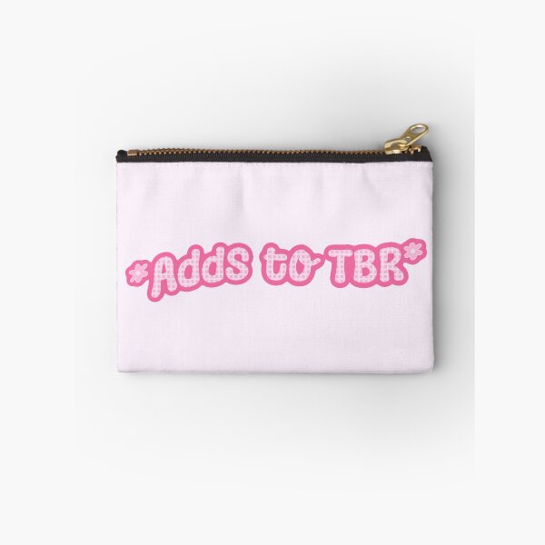 Item preview, Adds to TBR (to be read) pink designed and sold by SnugbugStudios.