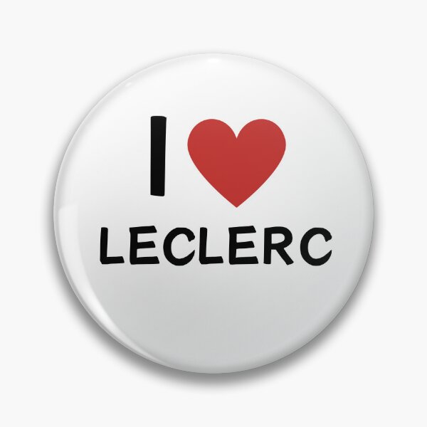 Item preview, I LOVE LECLERC designed and sold by JonasSwifieF1.