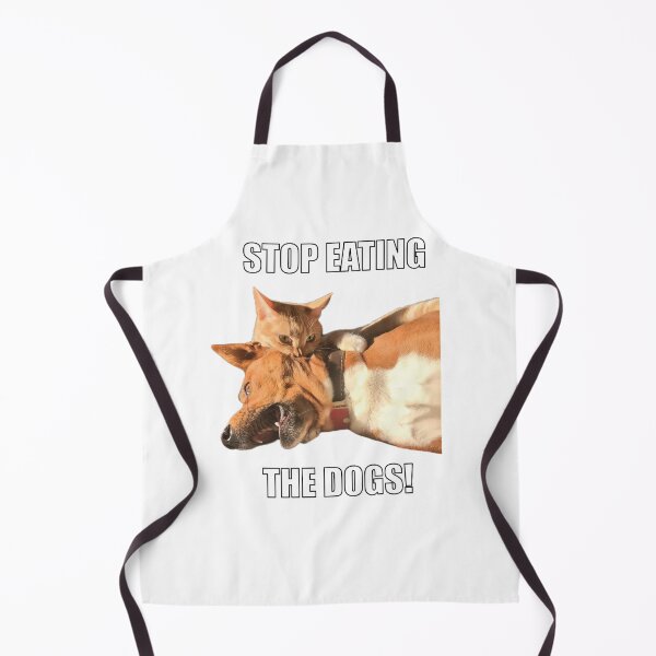 Item preview, Stop eating the dogs meme designed and sold by zlapr.