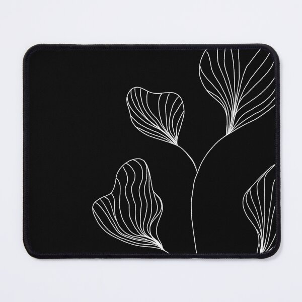 Item preview, Minimalist White Line Plant - Elegant Botanical Art designed and sold by StarMoonss.