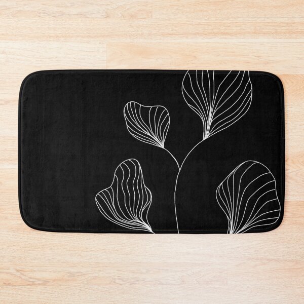 Item preview, Minimalist White Line Plant - Elegant Botanical Art designed and sold by StarMoonss.