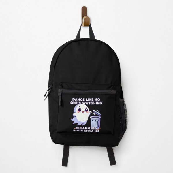 Item preview, Chubby Kawaii Ghost Throwing Trash Happily designed and sold by KakangMudi.