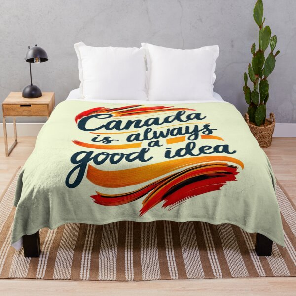 Item preview, Canada Is Always A Good Idea Travel Quote designed and sold by TheArtOfPat.