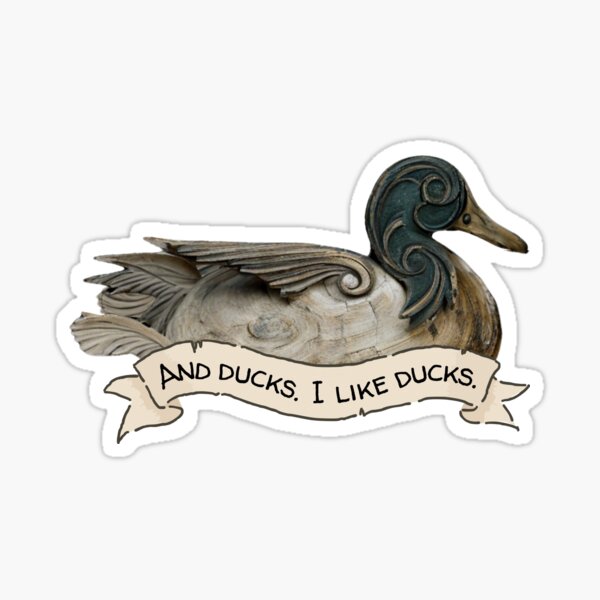 Item preview, Halsin likes Ducks designed and sold by DoberPitDesigns.