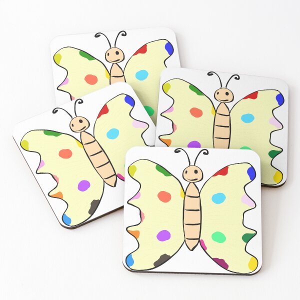 Item preview, Yellow butterfly designed and sold by CatchyMeow.