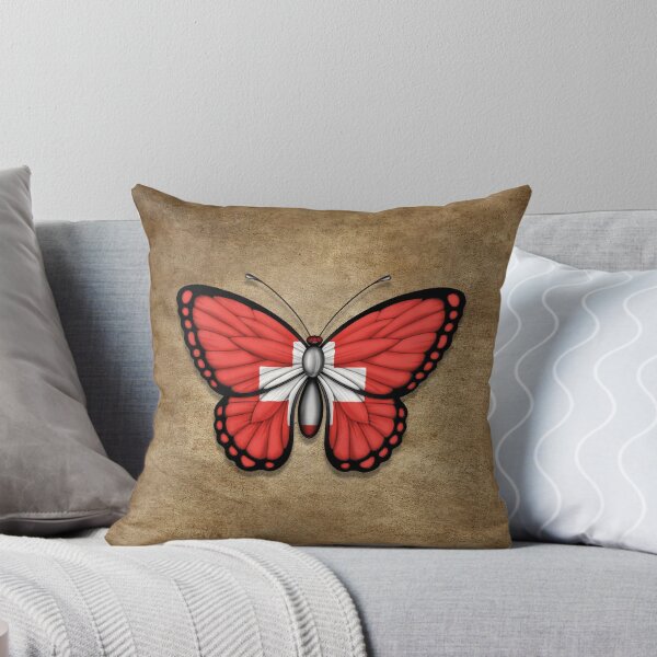 Item preview, Swiss Flag Butterfly designed and sold by JeffBartels.