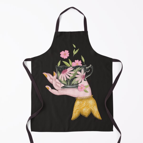 Item preview, Pink flower tea designed and sold by pinkyfish1010.