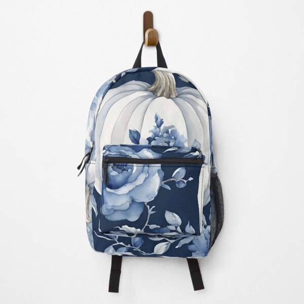 Item preview, Blue and White Chinoiserie Pumpkins 6 designed and sold by TheChinoiserie.