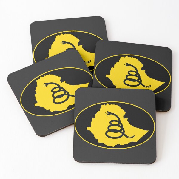 Item preview, ETHIOPIA - Freedom Is The Superpower - Modern Gadsden Snake Flag - Dont Tread On Me design designed and sold by pelagio.