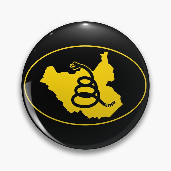 Item preview, SOUTH SUDAN - Freedom Is The Superpower - Modern Gadsden Snake Flag - Dont Tread On Me design designed and sold by pelagio.