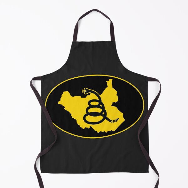 Item preview, SOUTH SUDAN - Freedom Is The Superpower - Modern Gadsden Snake Flag - Dont Tread On Me design designed and sold by pelagio.