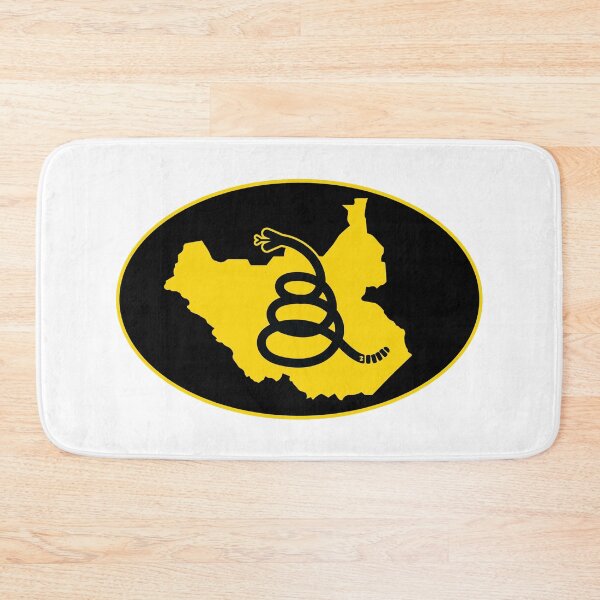 Item preview, SOUTH SUDAN - Freedom Is The Superpower - Modern Gadsden Snake Flag - Dont Tread On Me design designed and sold by pelagio.