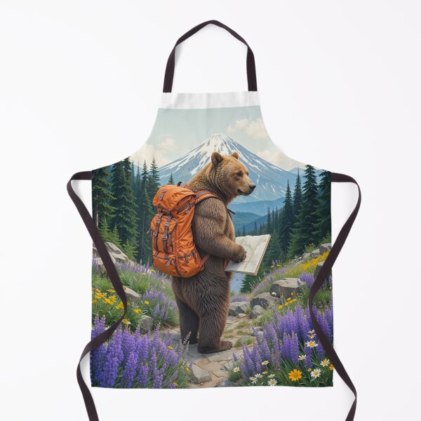 Item preview, Hiking Bear designed and sold by TeeARTHY.