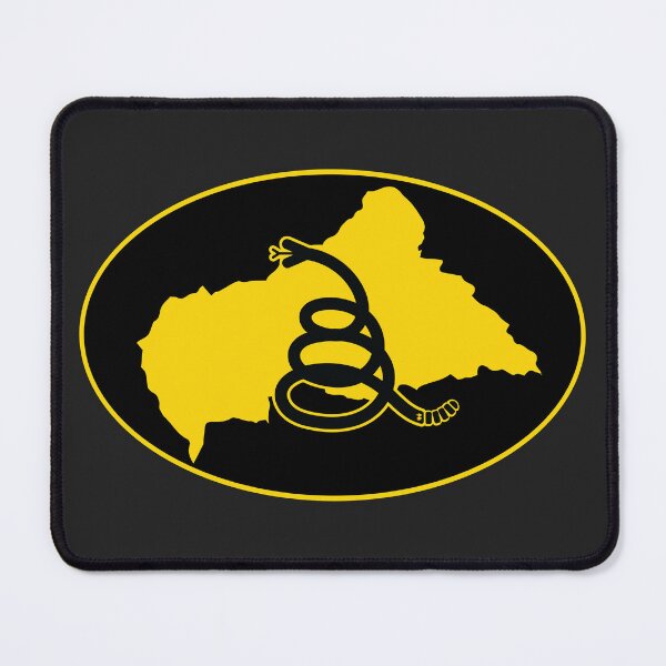 Item preview, CENTRAL AFRICAN REPUBLIC - Freedom Is The Superpower - Modern Gadsden Snake Flag - Dont Tread On Me design designed and sold by pelagio.