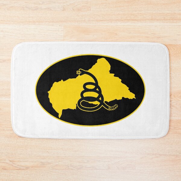 Item preview, CENTRAL AFRICAN REPUBLIC - Freedom Is The Superpower - Modern Gadsden Snake Flag - Dont Tread On Me design designed and sold by pelagio.