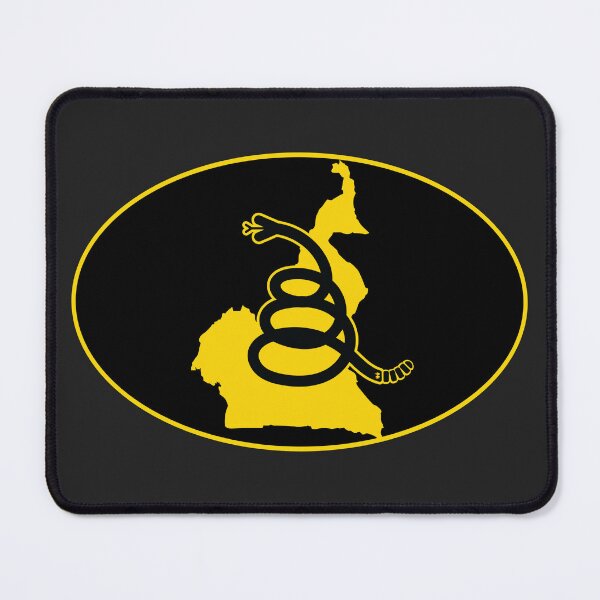 Item preview, CAMEROON - Freedom Is The Superpower - Modern Gadsden Snake Flag - Dont Tread On Me design designed and sold by pelagio.