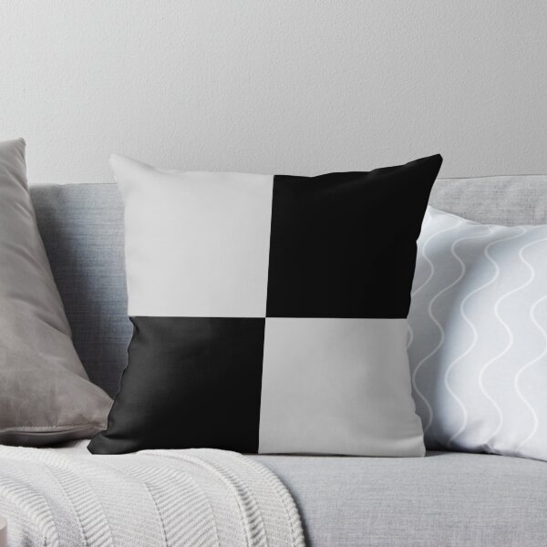 Item preview, Quarters - Black and Light Gray designed and sold by JustPatterns2.