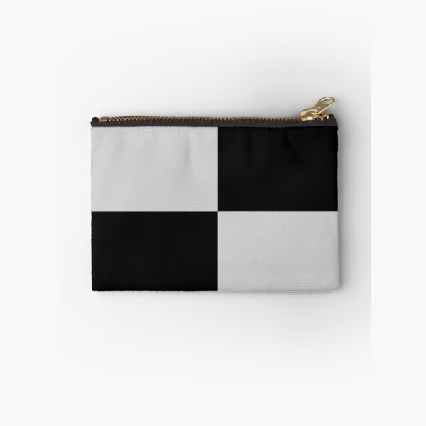 Item preview, Quarters - Black and Light Gray designed and sold by JustPatterns2.