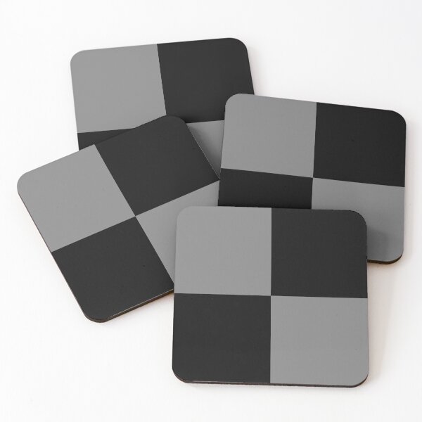 Item preview, Quarters - Black and Gray designed and sold by JustPatterns2.