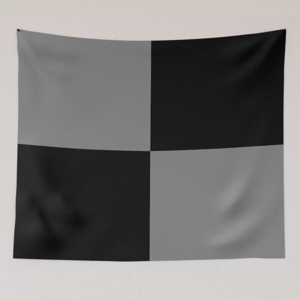 Item preview, Quarters - Black and Gray designed and sold by JustPatterns2.